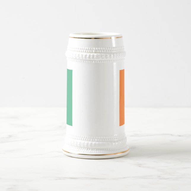 Irlandflagge Bierglas (Mittel)