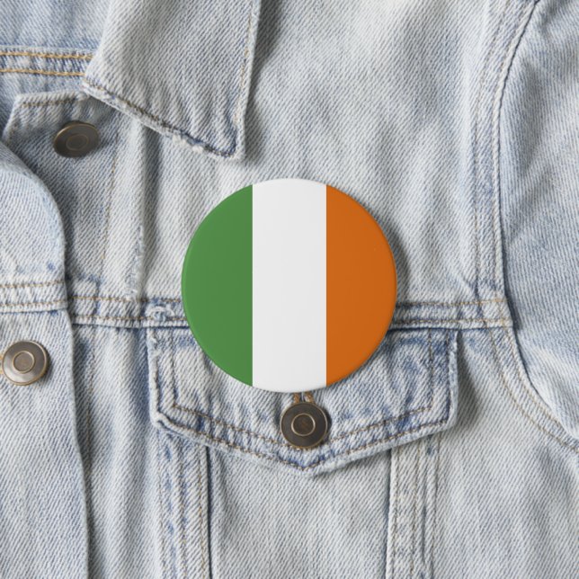 Irlandflagge Button (Beispiel)