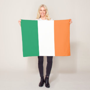 Irlandflagge Fleecedecke