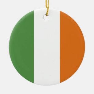 Irlandflagge Keramik Ornament