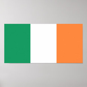 Irlandflagge Poster