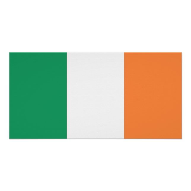 Irlandflagge Poster (Vorderseite)