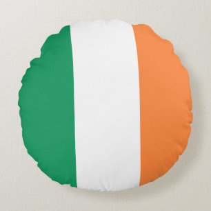 Irlandflagge Rundes Kissen
