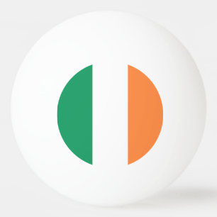 Irlandflagge Tischtennisball