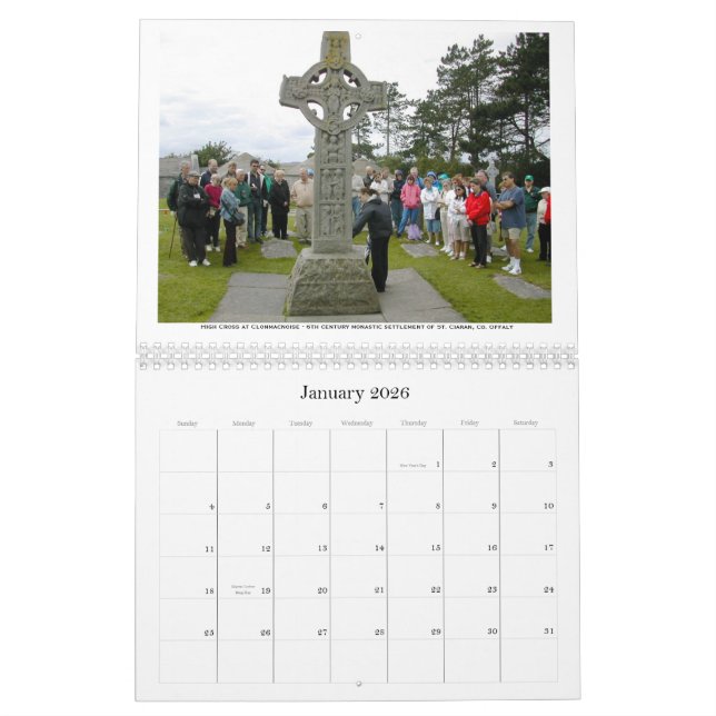 Irlands christliches Erbe Kalender (Jan 2026)