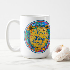 Irlands Huddle Hope Floral Bumblebee Inspirivity Kaffeetasse