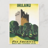 Irlands Vintage Poster of Castle von Kauffe 1953