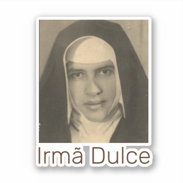 Irmã Dulce Aufkleber (Vorderseite)