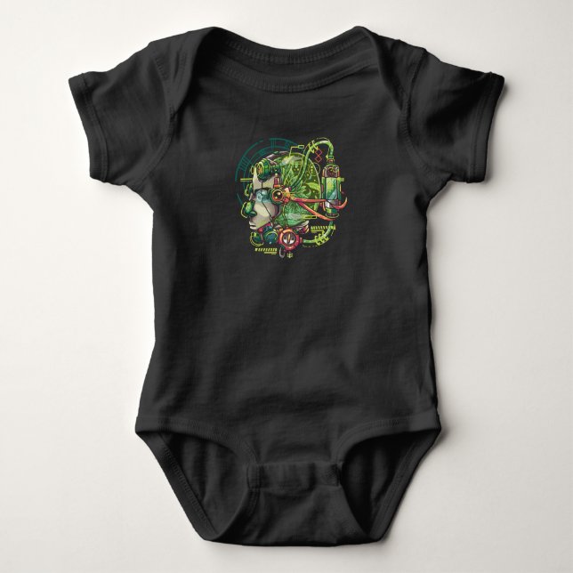 IRobot Go Green Baby Strampler (Vorderseite)