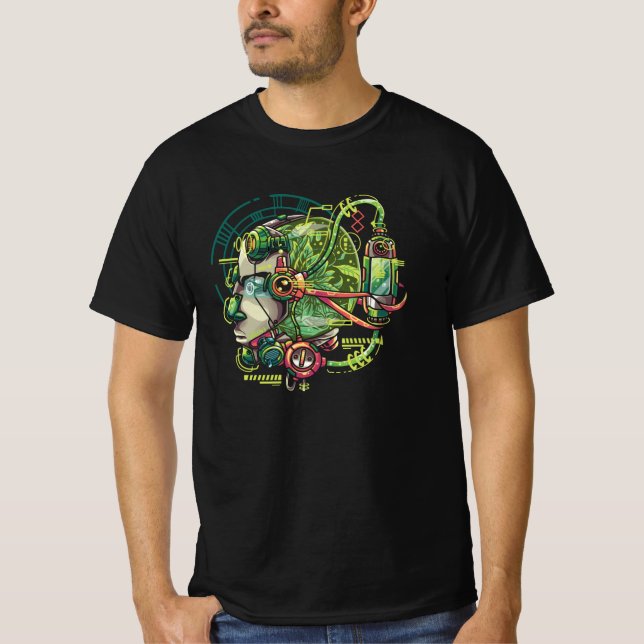 IRobot Go Green T-Shirt (Vorderseite)