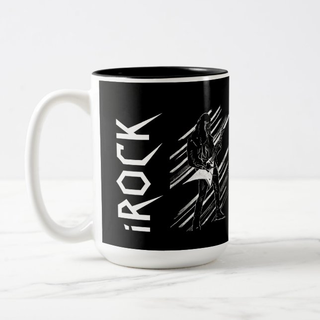 iROCK Zweifarbige Tasse (Links)