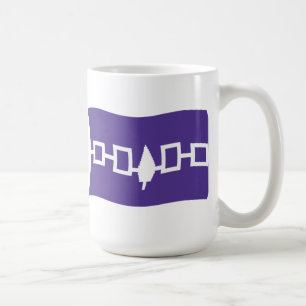 Irokesen-Konföderation-Flaggen-Tasse Tasse