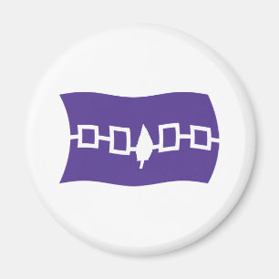 Irokesen-Konföderation-Flaggenmagnet Magnet