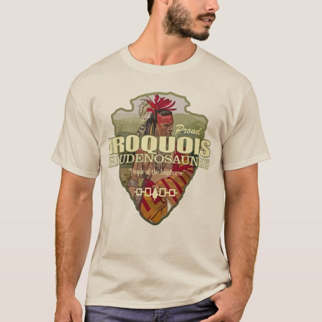 Irokesen (Pfeilspitzen) T-Shirt (Vorderseite)