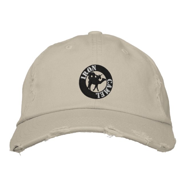 Iron Camel Headgear Bestickte Kappe (Vorderseite)