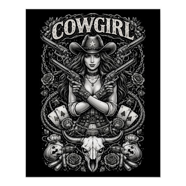 Iron Cowgirl Poster (Vorderseite)
