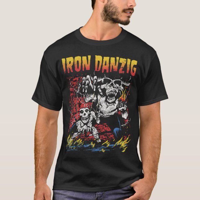 IRON DANZIG Mädchen T-Shirt (Vorderseite)