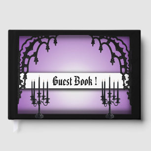 Iron Gates Lila Gothic Gästebuch