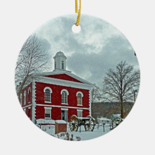 Iron Landkreis Courthouse Keramikornament