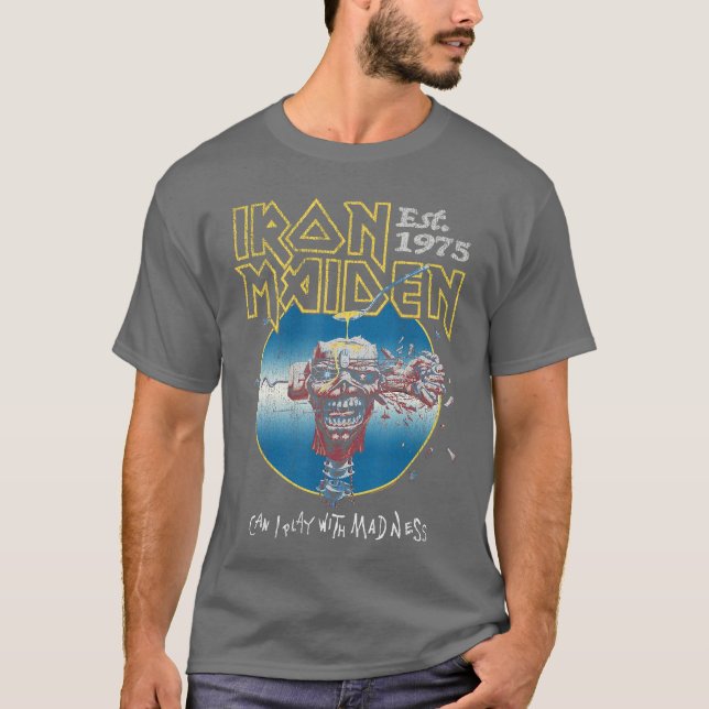 Iron Maiden Can I Play with Madness T-Shirt (Vorderseite)
