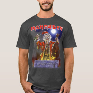 Iron MaidenNo Prayer Santa Eddie Weihnachten T-Shirt