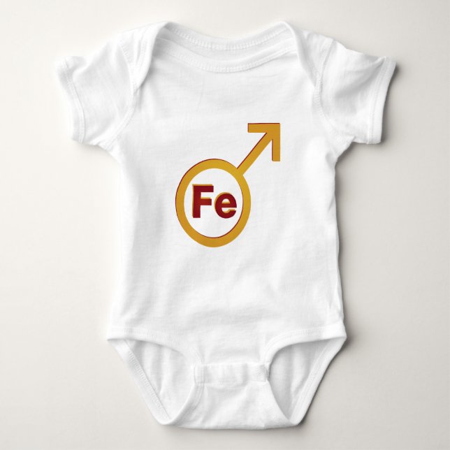 Iron Man Baby Strampler (Vorderseite)