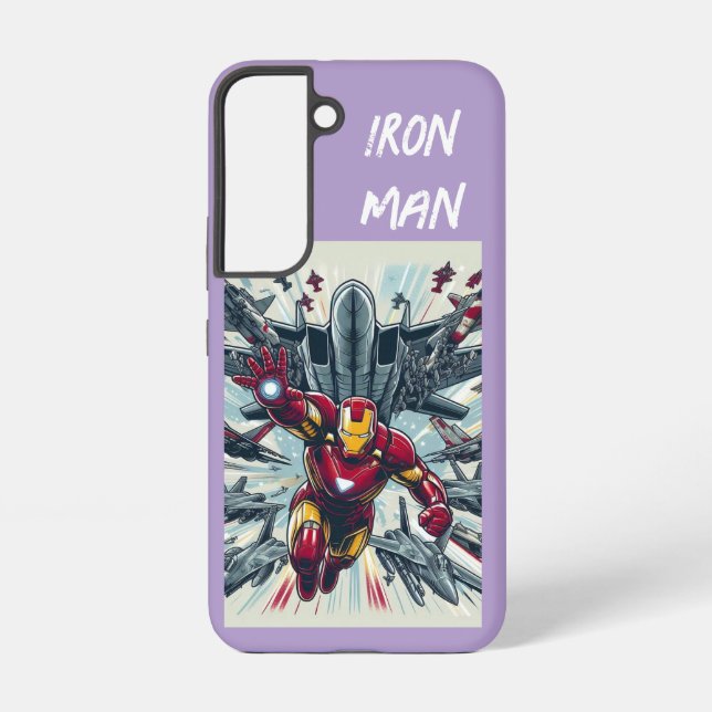 Iron Man Mobile Case Samsung Galaxy Hülle (Rückseite)