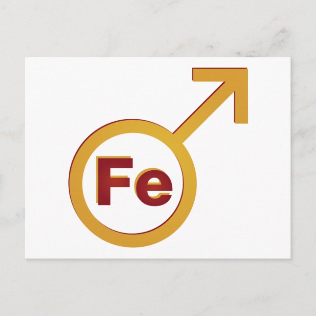 Iron Man Postkarte (Vorderseite)