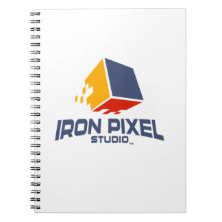 Iron Pixel Spiral Foto Notebook Notizblock