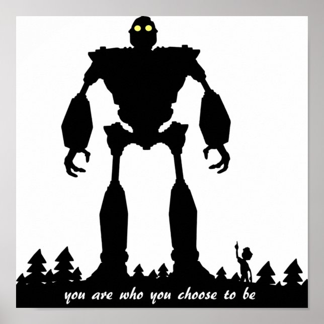 Iron Riant Choose Who you Poster (Vorne)