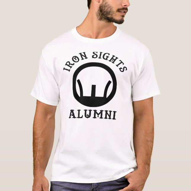 Iron Sights Alumni ©WhiteTigerLLC.com T-Shirt (Vorderseite)