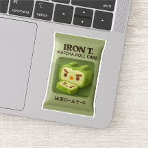 Iron T. Matcha Roll Cake: Japanese Snack Art