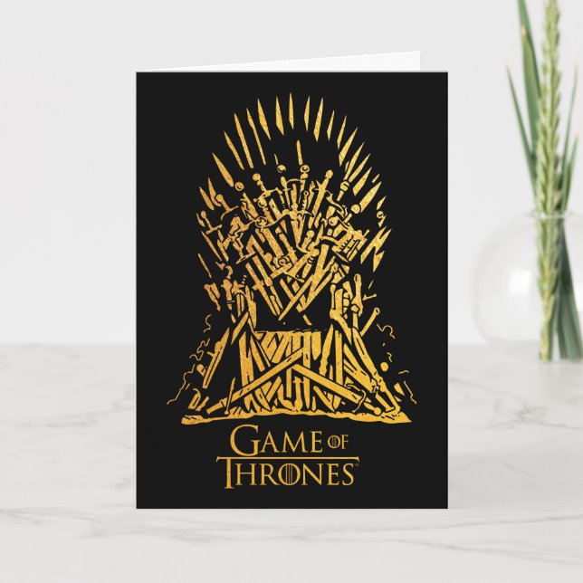 Iron Throne Icon Karte (Vorderseite)