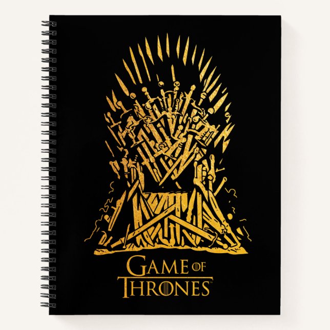 Iron Throne Icon Notizbuch (Vorderseite)