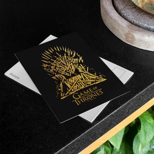 Iron Throne Icon Postkarte