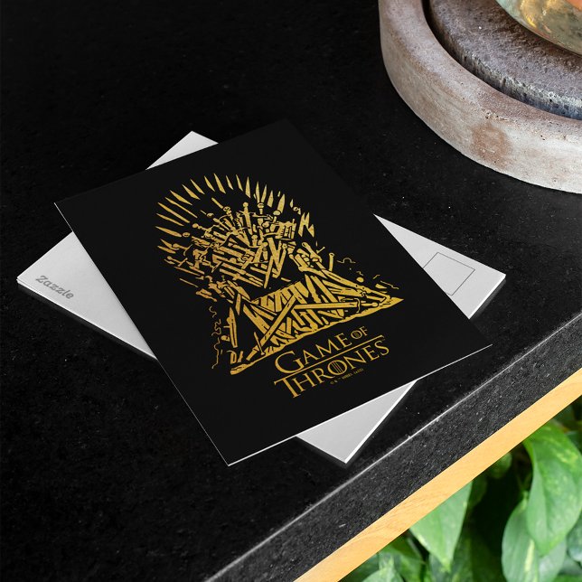 Iron Throne Icon Postkarte (Von Creator hochgeladen)
