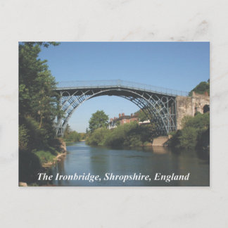 Ironbridge Shropshire Postkarte