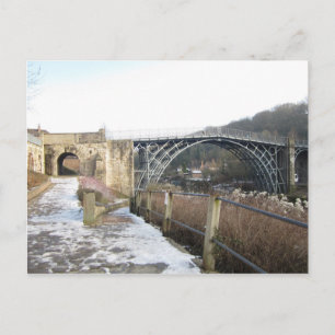 Ironbridge, Telford, Shropshire, Vereinigtes König Postkarte