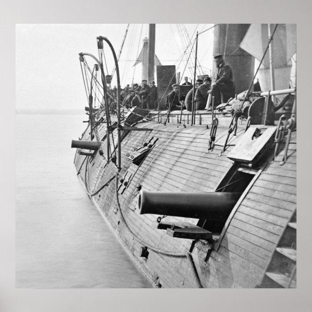 Ironclad Galena, ziviler Krieg, 1862 Poster (Vorne)