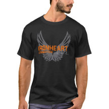 Ironheart Grundlagen-Schwarz-T-Shirt