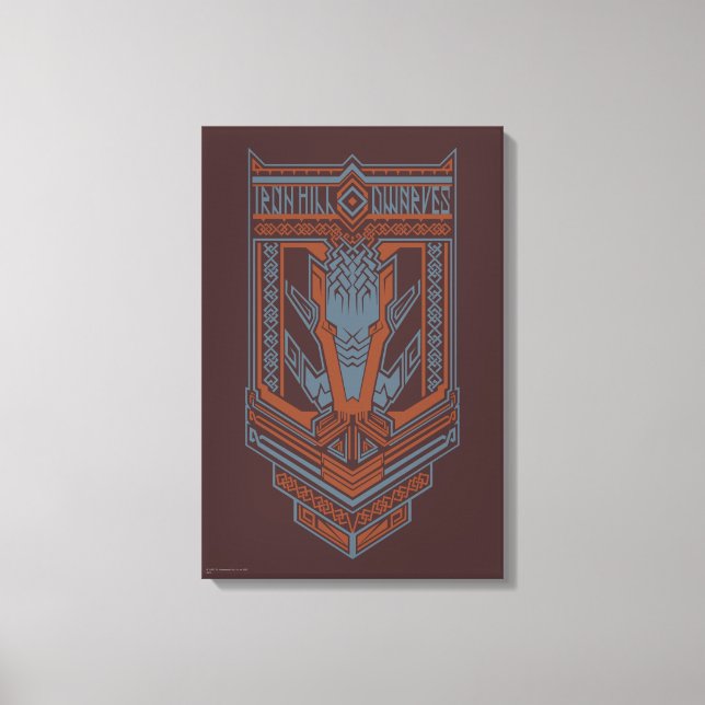 Ironhilen-Schildkröten-Symbol Leinwanddruck (Vorderseite)