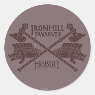 Ironhill Dwarves Movie Icon Runder Aufkleber