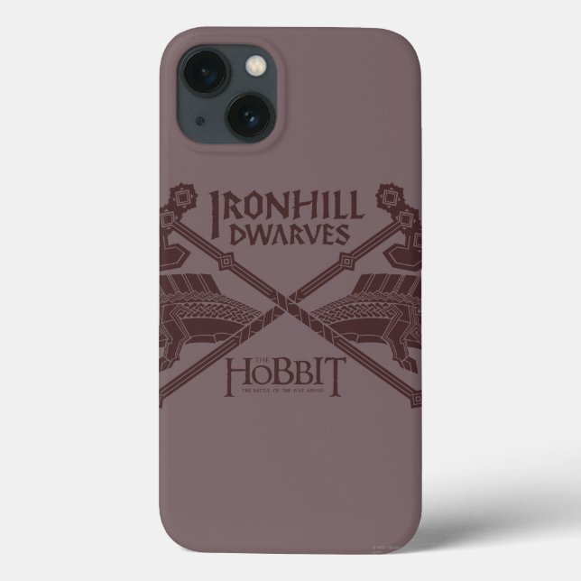 Ironhill-Zwerge-Movie-Symbol Case-Mate iPhone Hülle (Rückseite)