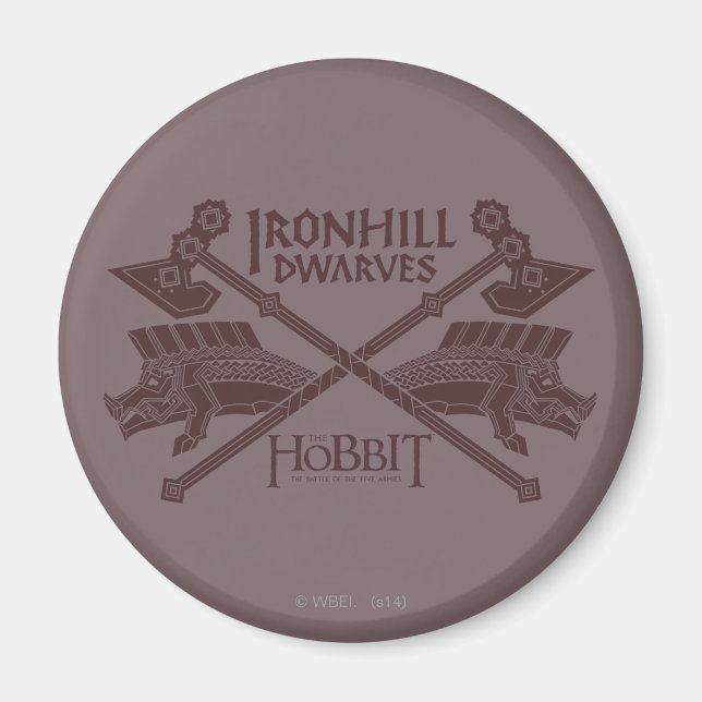 Ironhill-Zwerge-Movie-Symbol Magnet (Vorne)