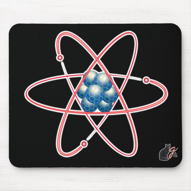 Ironic Atomic Mouse Pad Mousepad (Vorne)