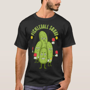 Ironic Pickle Ball Player Dink Pickleball Squad Cl T-Shirt