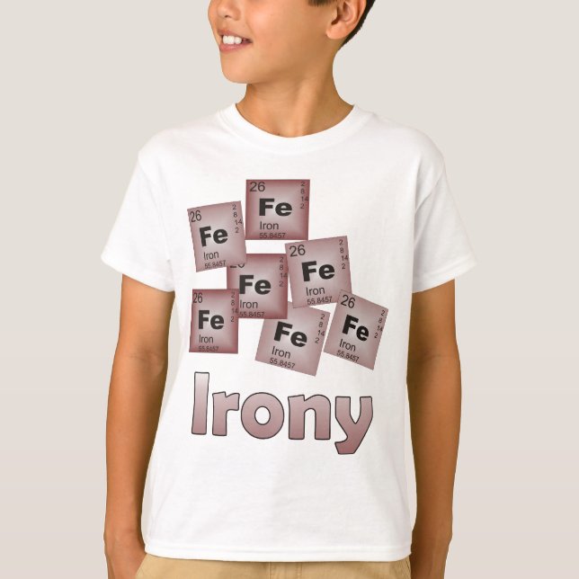 Ironie T-Shirt (Vorderseite)