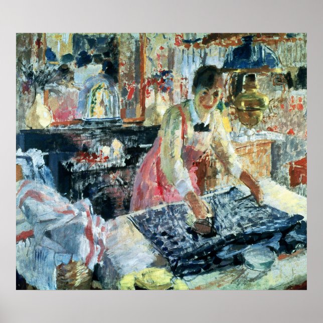 Ironing, 1912 poster (Vorne)