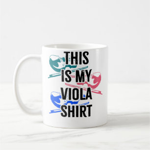 Ironische Aussage Bratschist Musiker Orchester Bra Kaffeetasse
