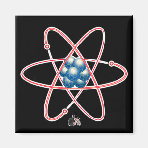 Ironischer Atommagnet Magnet